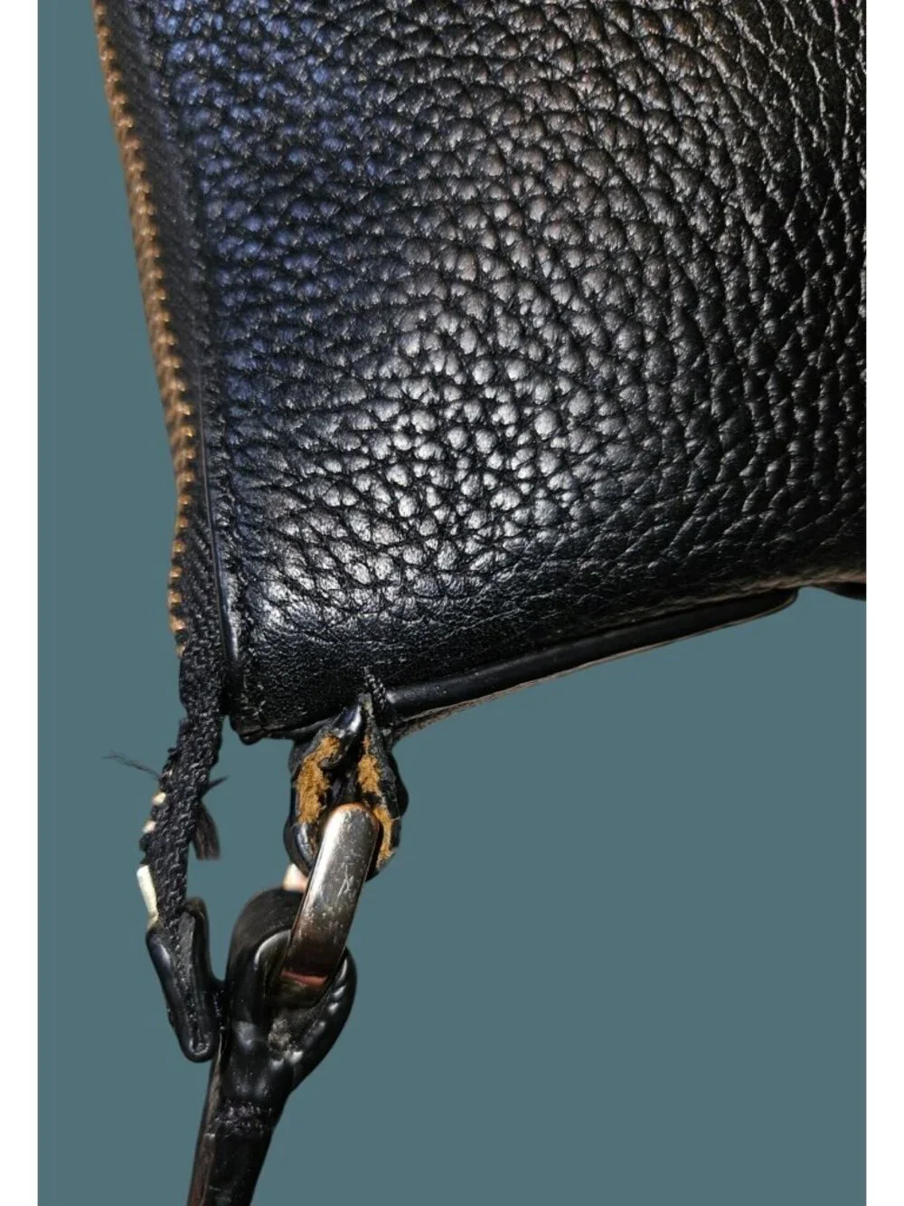 Kate Spade On Purpose Zip Pocket Crossbody Black Leather Bag